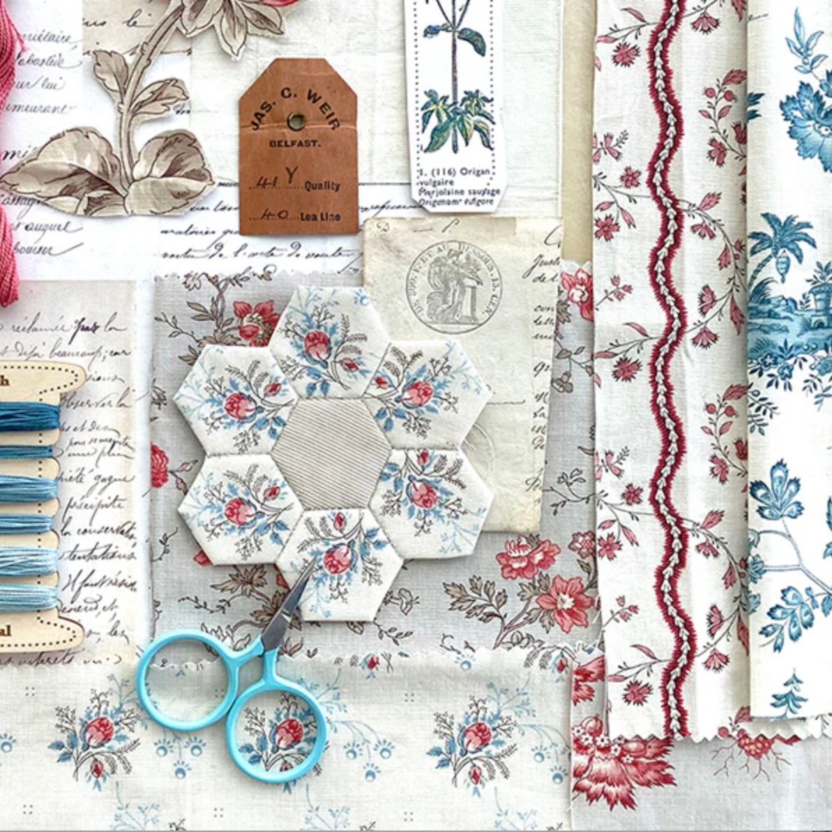 French General Fleur de Paris Charm Pack
