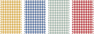 Tilda Gingham Red Wideback