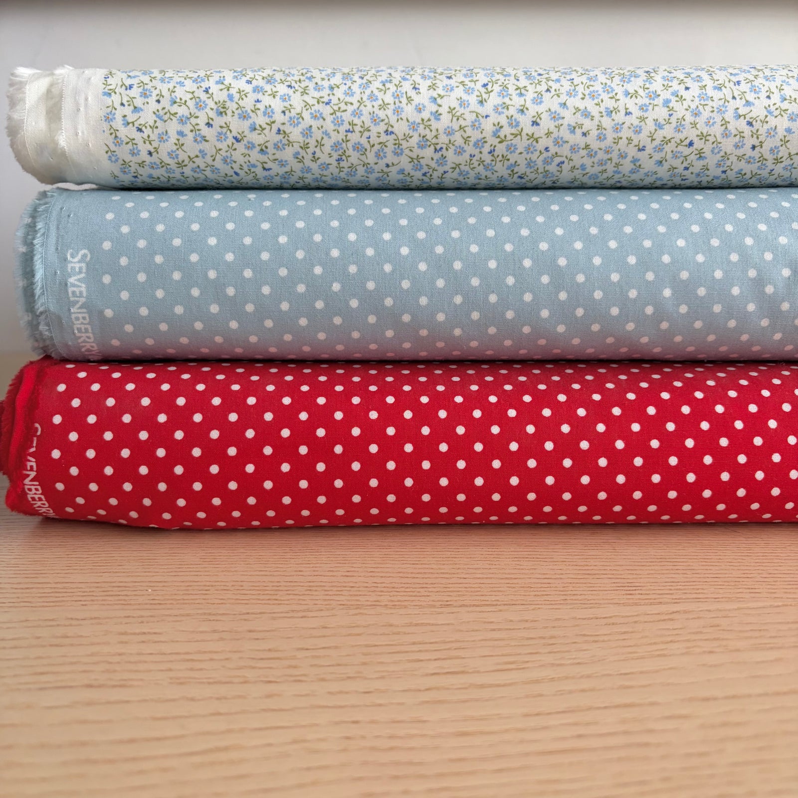 Sevenberry Dots Dusty Blue