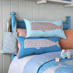 Back in Stock Soon! Tilda Woven Tinydot blue