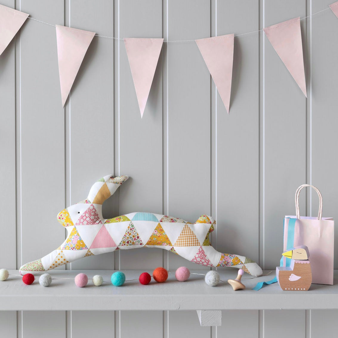 Tilda Woven Seamstripe Teal