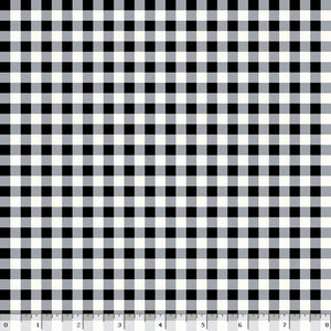 Gingham Weave Black