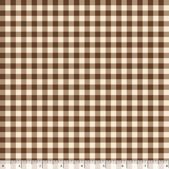 Gingham Weave Brown