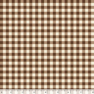 Gingham Weave Brown