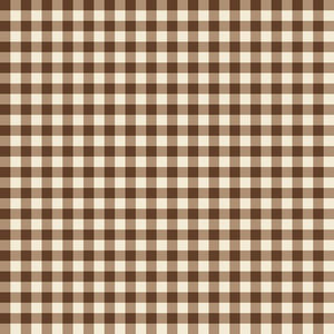 Gingham Weave Brown