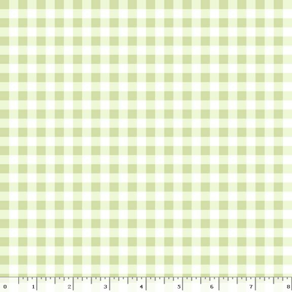 Gingham Weave Green