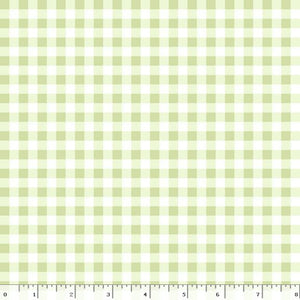 Gingham Weave Green