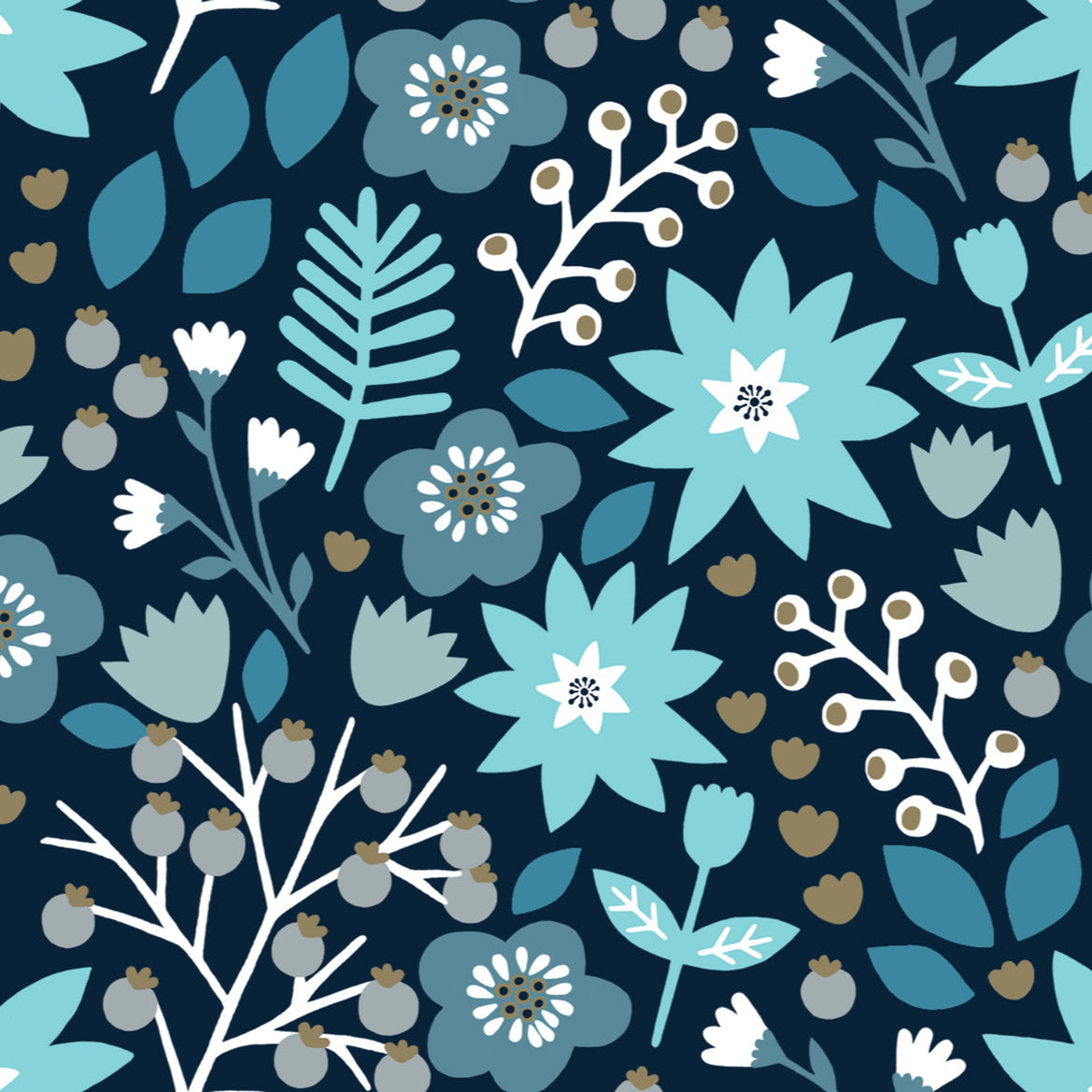 Starlit Hollow Winter Floral