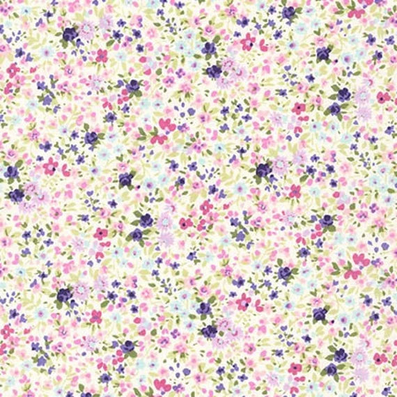 Sevenberry Petite Fleurs Watercolour Lilac