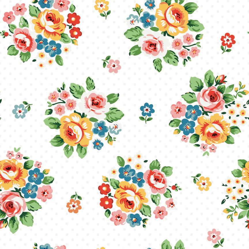 Flower Market Fat Quarter Bundle