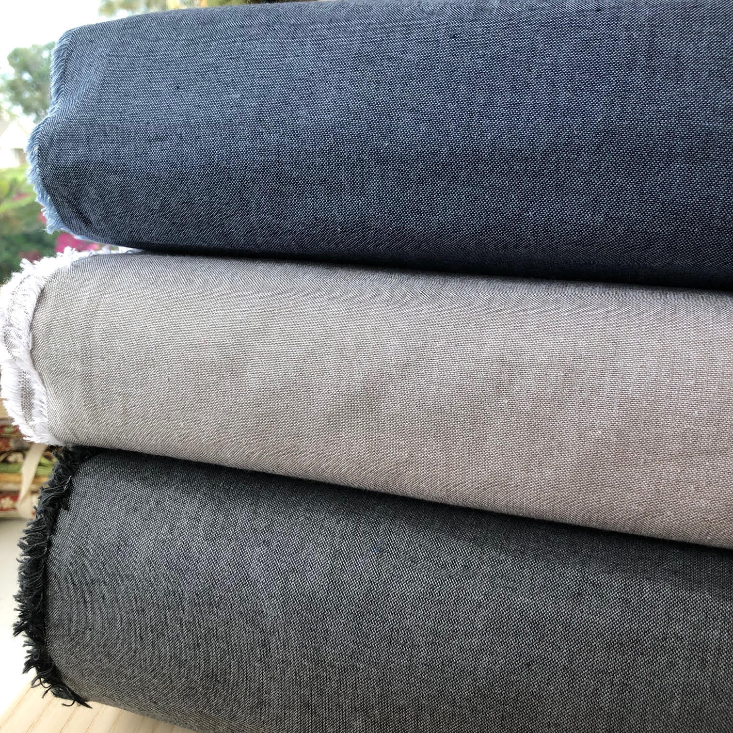 Peppered Cotton Stonewash Wideback