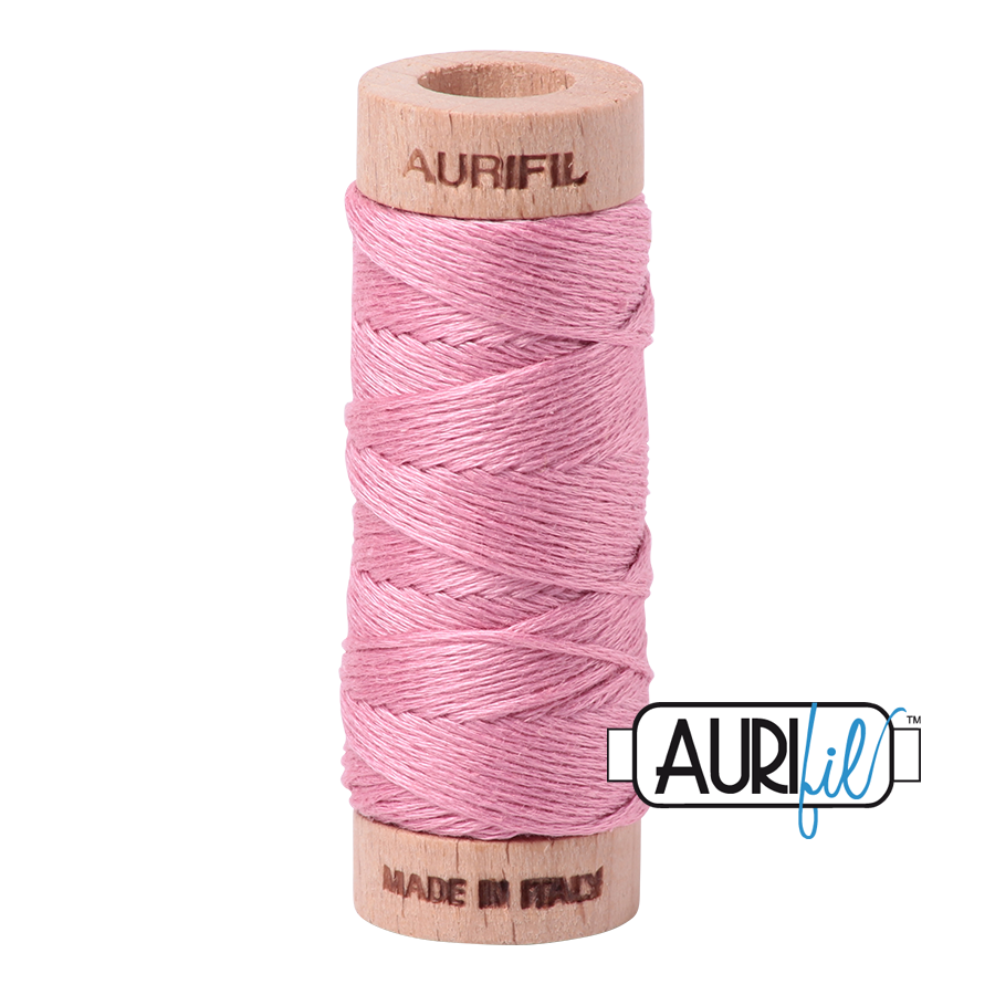 Aurifil 6-strand cotton floss - Antique Rose 2430