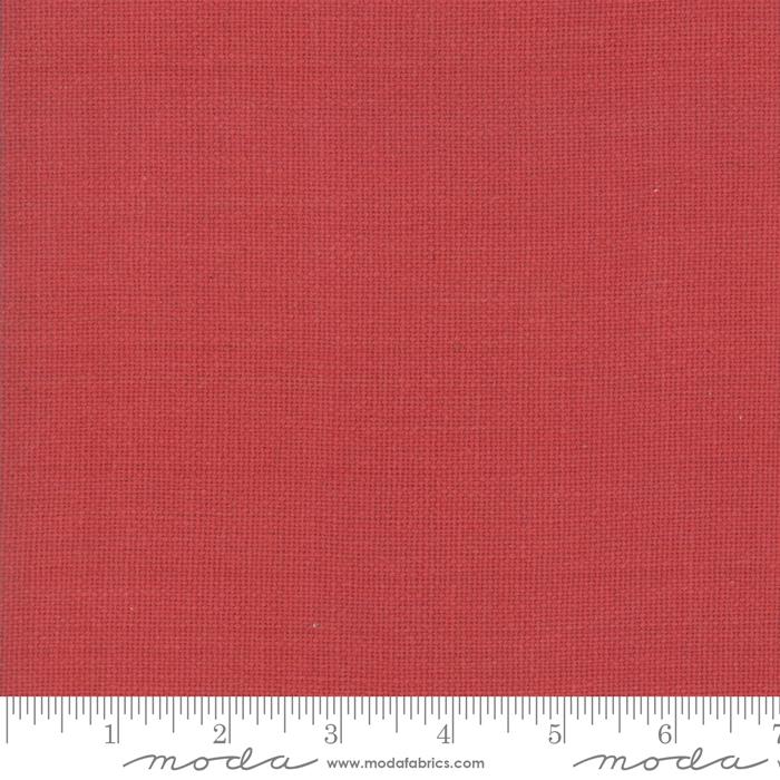 French General Sashiko Prairie Cloth Rouge