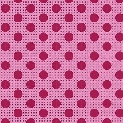 Tilda Medium Dots Maroon