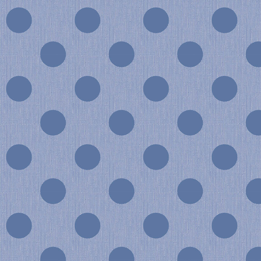 Tilda Chambray Dots Cornflower