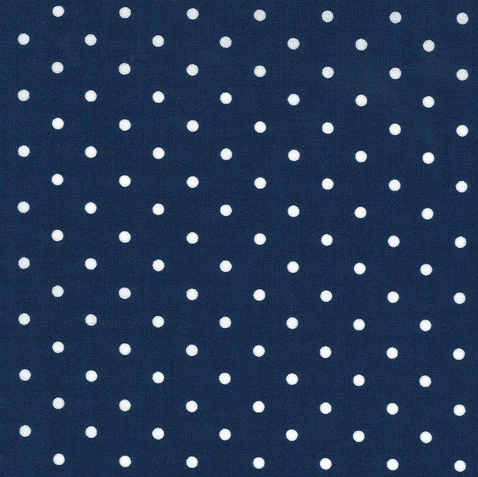 Crystal Lane Winter Blue Dots