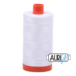 Aurifil 50wt Thread - White 2024