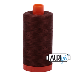 Aurifil 50wt Thread - Chocolate 2360