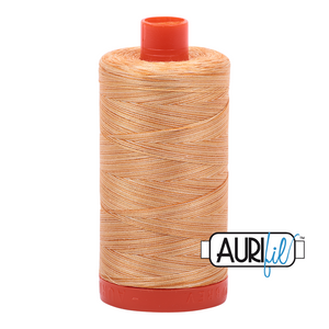Aurifil 50wt Thread - Variegated Creme Brule 4150