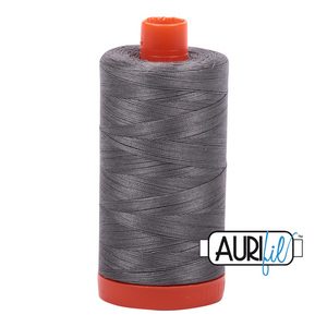 Aurifil 50wt Thread - Grey Smoke 5004