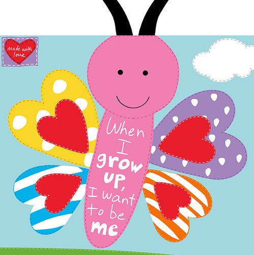Huggable & Loveable Book Panel Butterfly