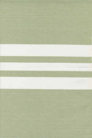 Vista Toweling Centre Stripe white on celdaon