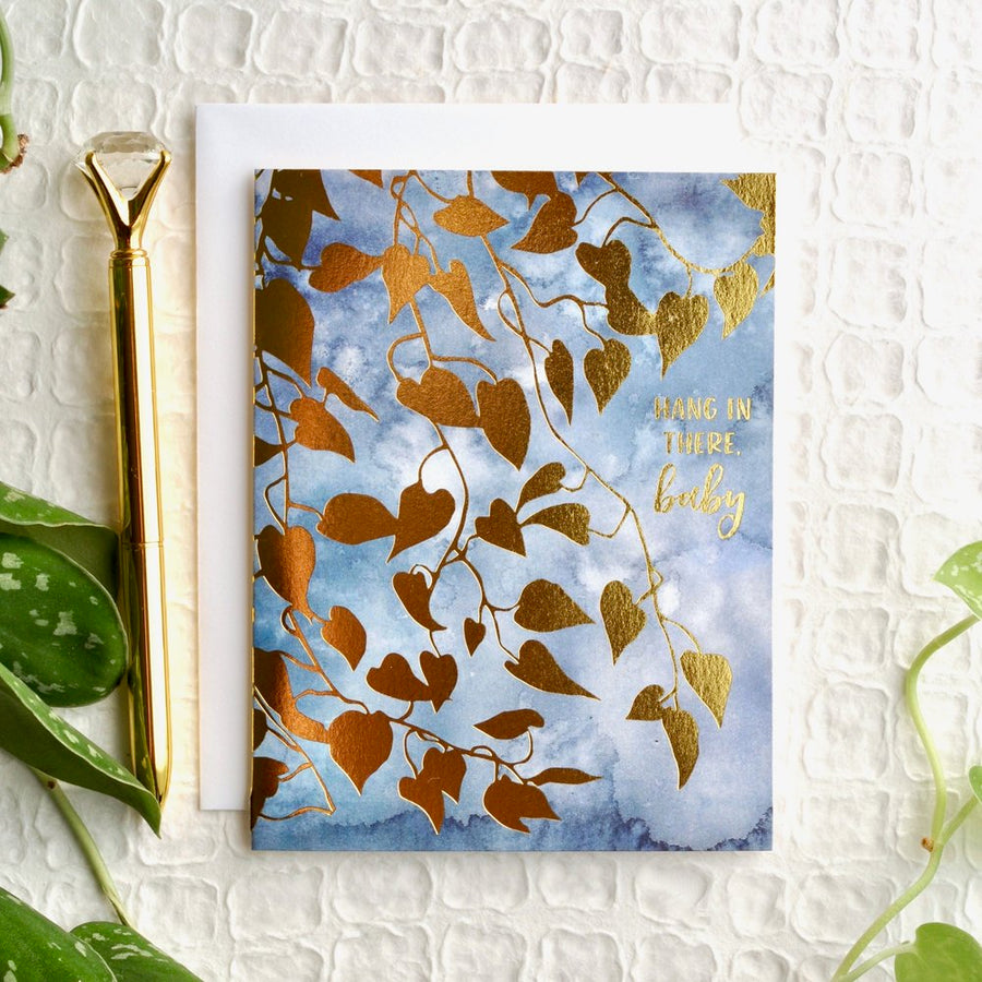 Hang in There Baby Card