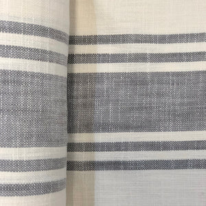 Urban Cottage Toweling Grey Stripe