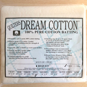 Dream Request Cotton Batting