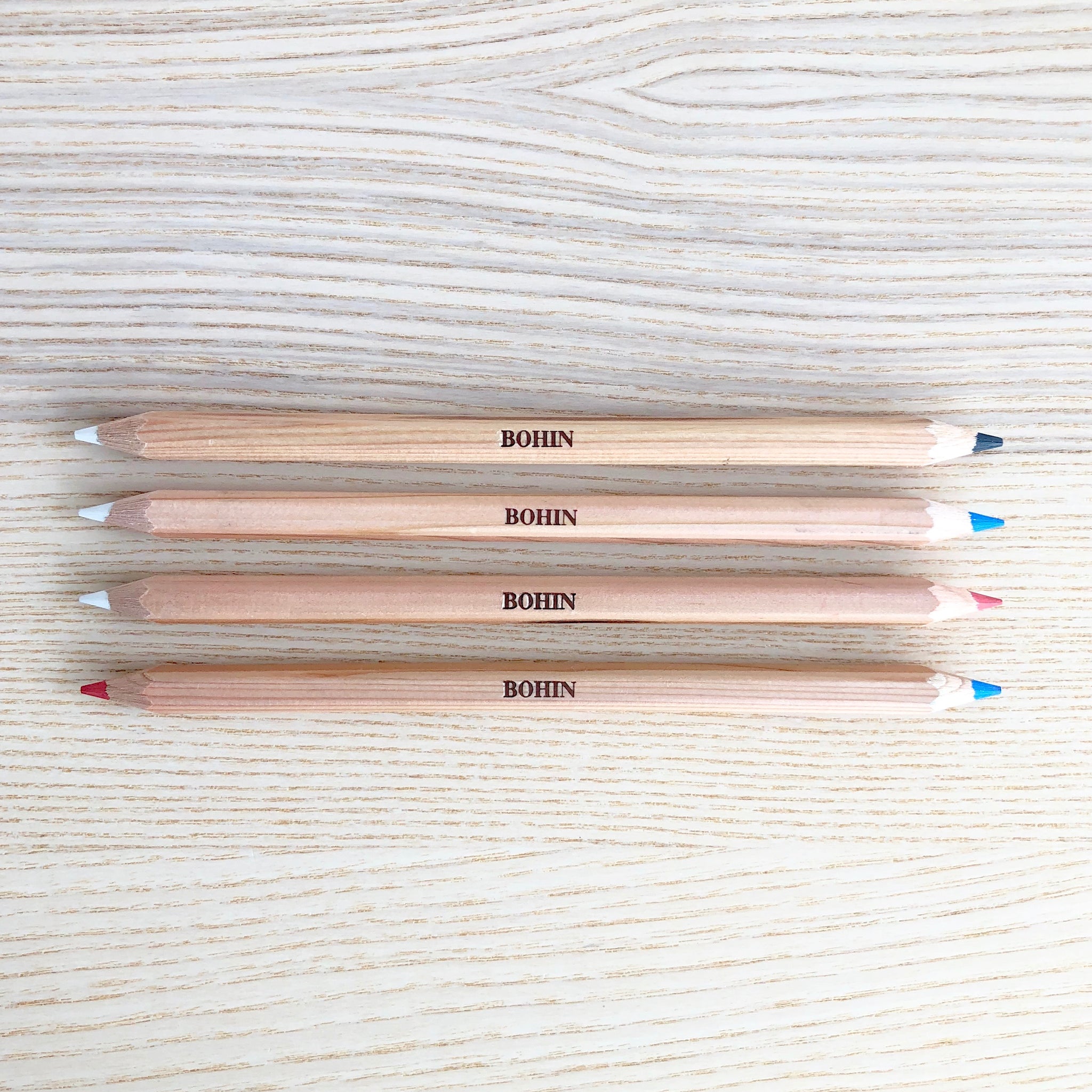 Bohin Chalk Pencil - Blue & White