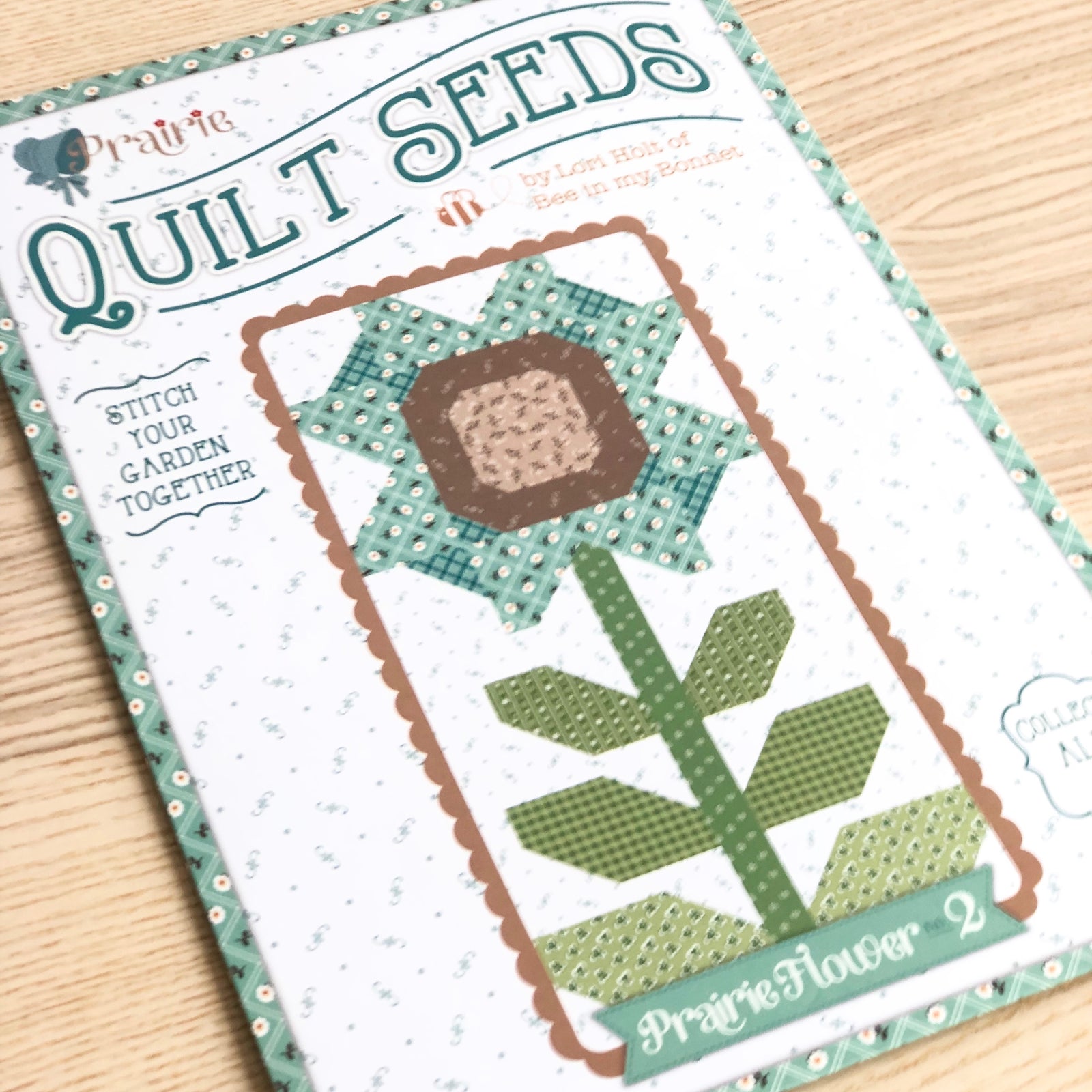 Quilt Seeds Block Pattern Prairie Flower 2