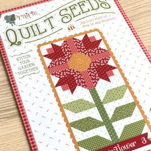 Quilt Seeds Block Pattern Prairie Flower 3