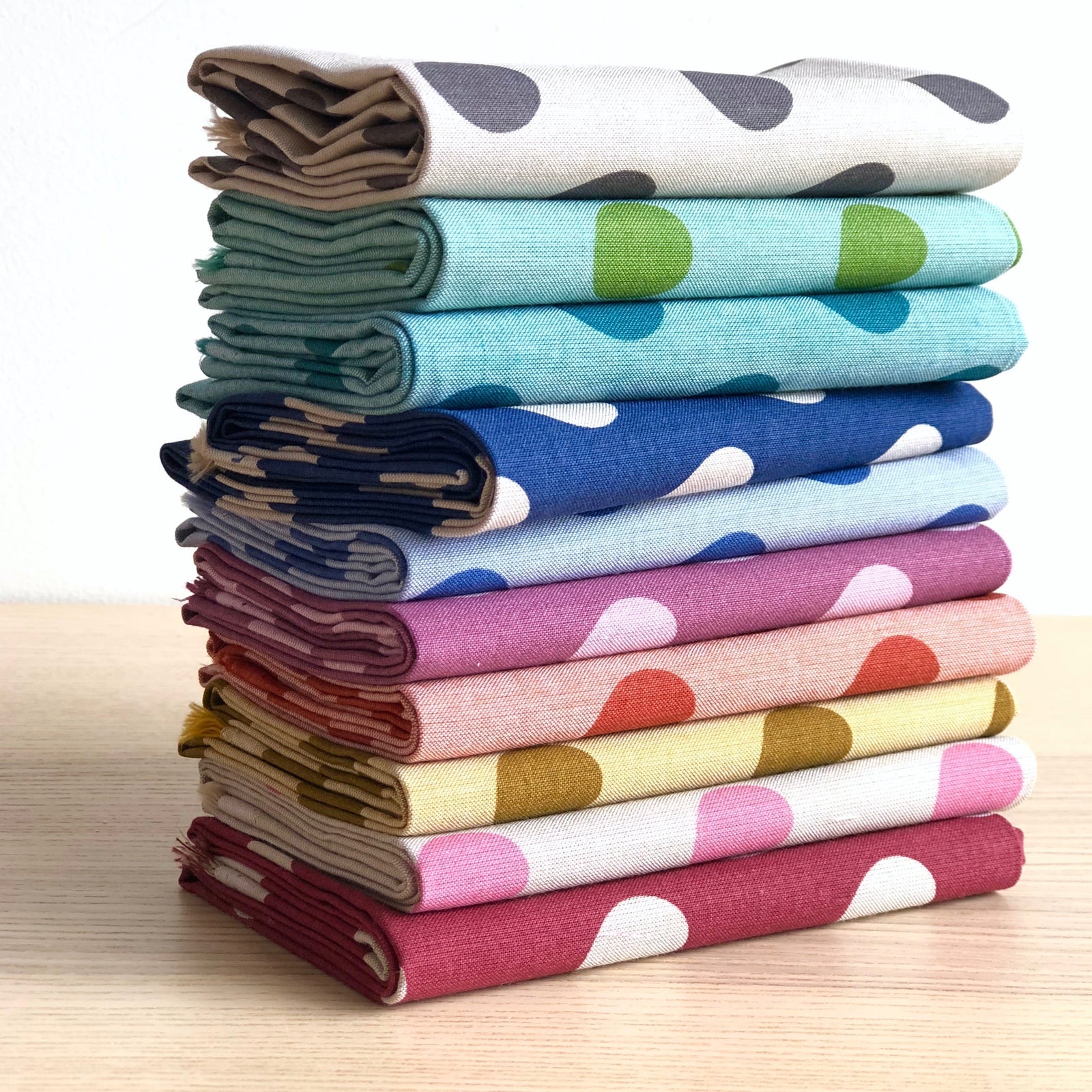 Tilda Chambray Dots Ginger