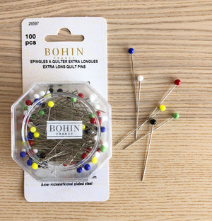 Bohin Extra Long Quilt Pins