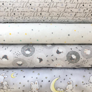 Little Ones Flannel Moon and Stars