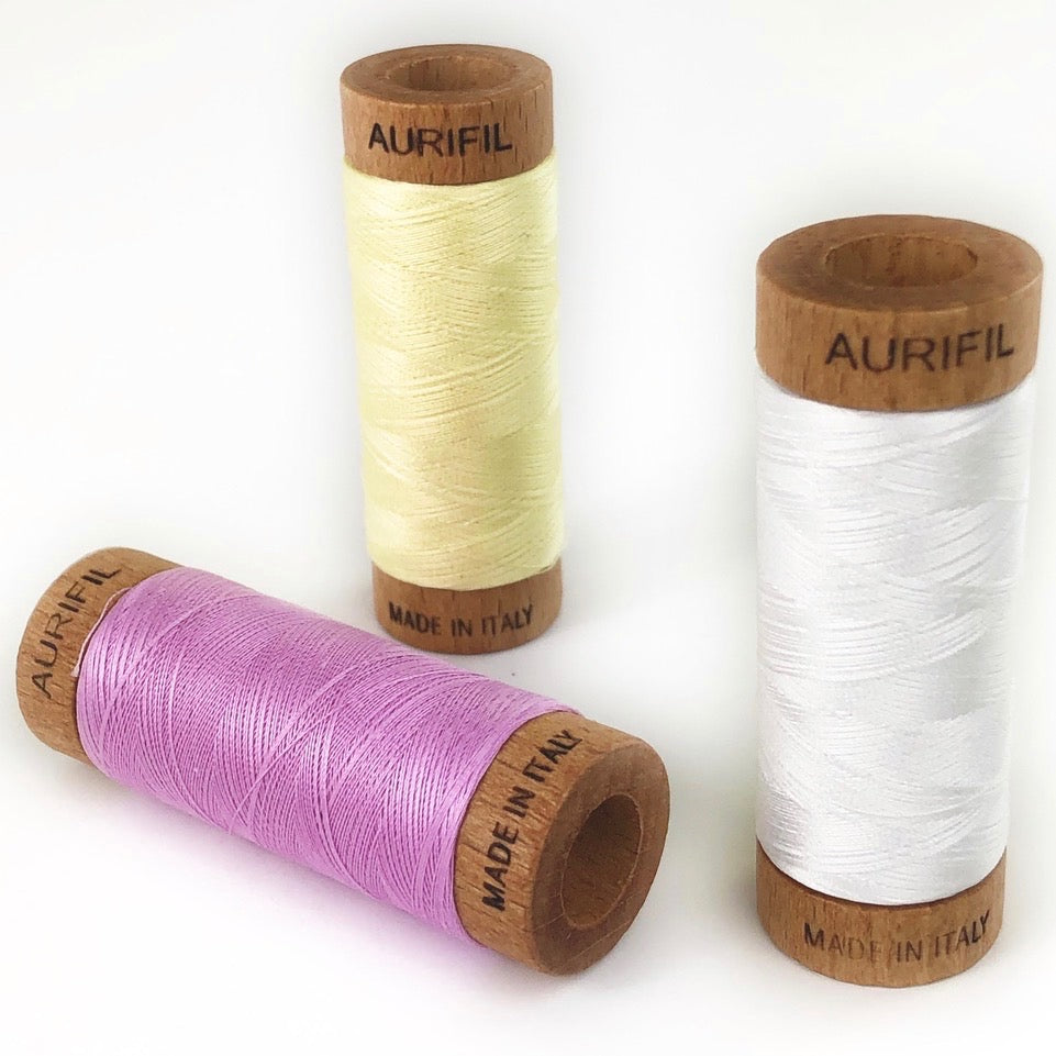 Aurifil 80wt Thread - Light Lemon 2110