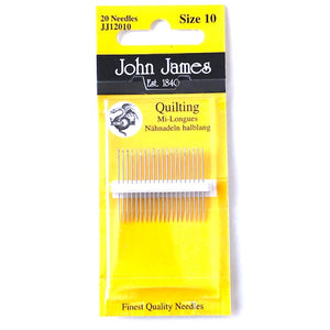 John James Quilting Needles Size 10