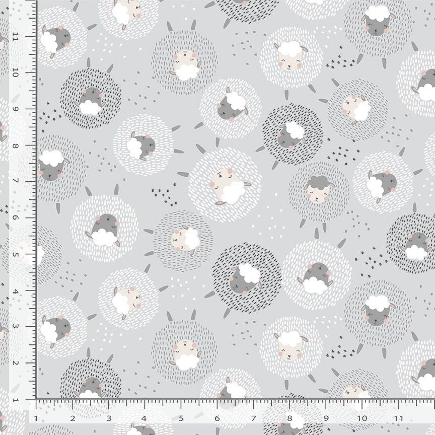 Little Ones Flannel Sheep Puffs