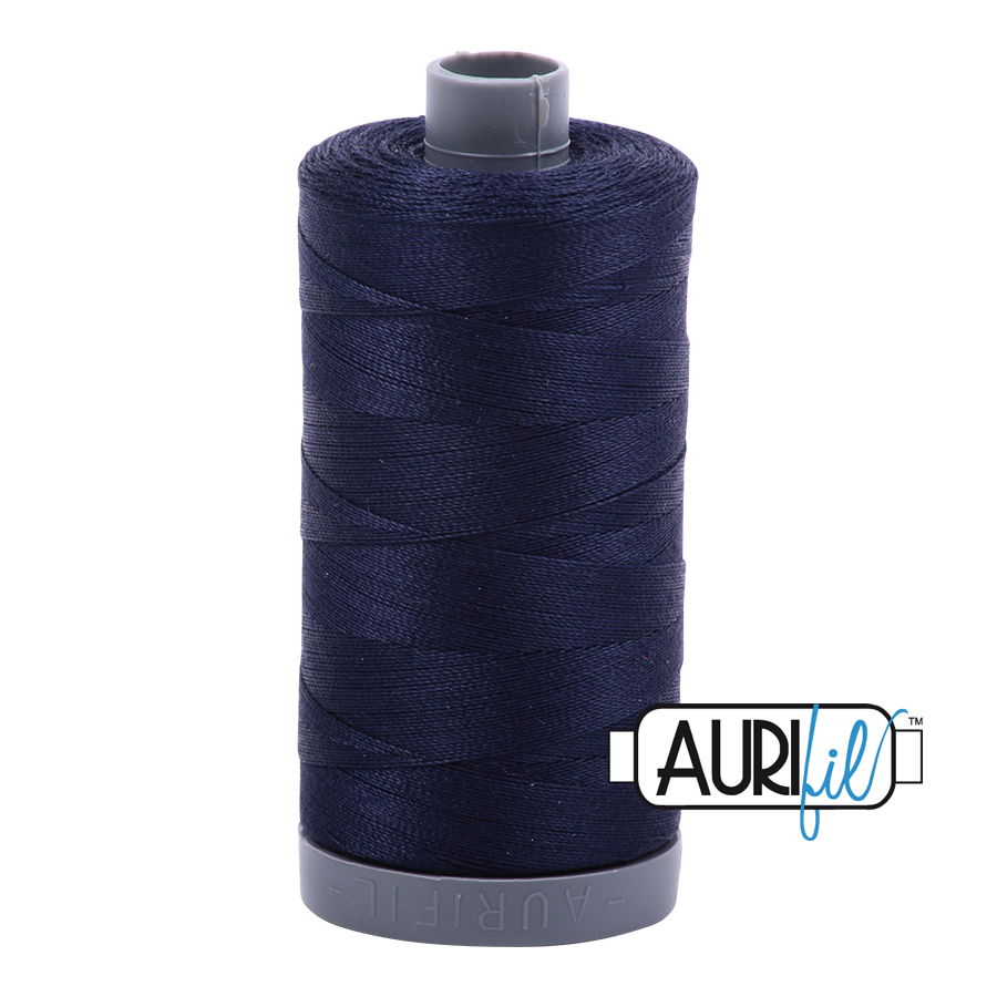 Aurifil 28wt Thread - Very Dark Navy 2785