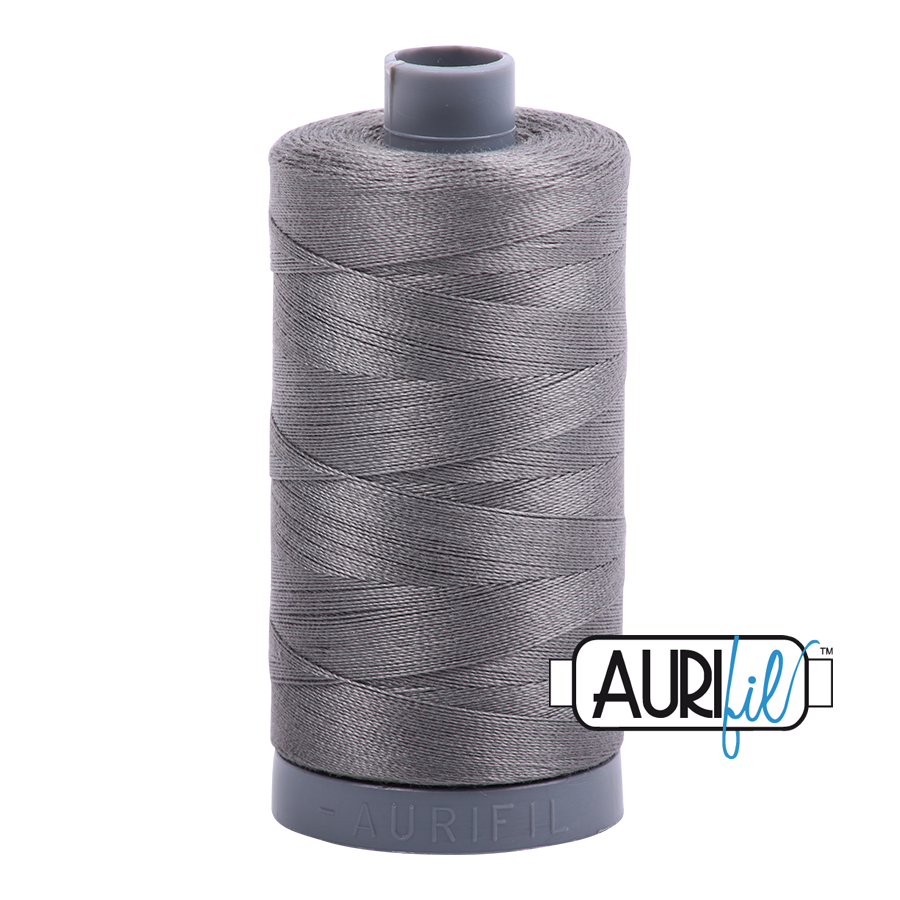 Aurifil 28wt Thread - Grey Smoke 5004