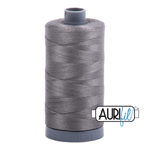 Aurifil 28wt Thread - Grey Smoke 5004