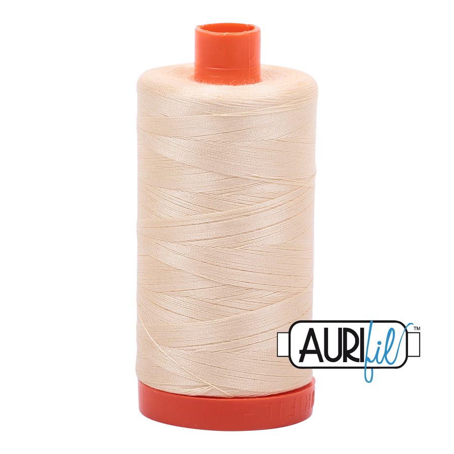Aurifil 50wt Thread - Butter 2123