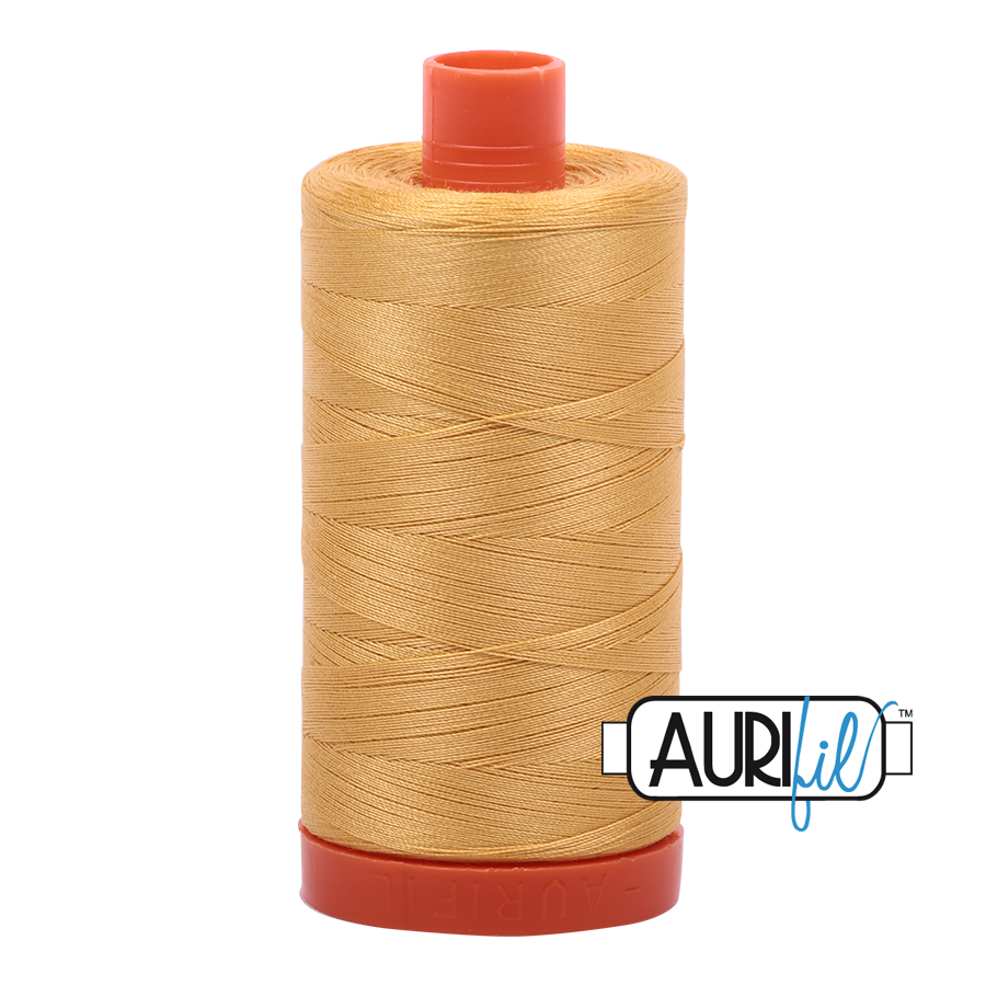 Aurifil 50wt Thread - Spun Gold 2134