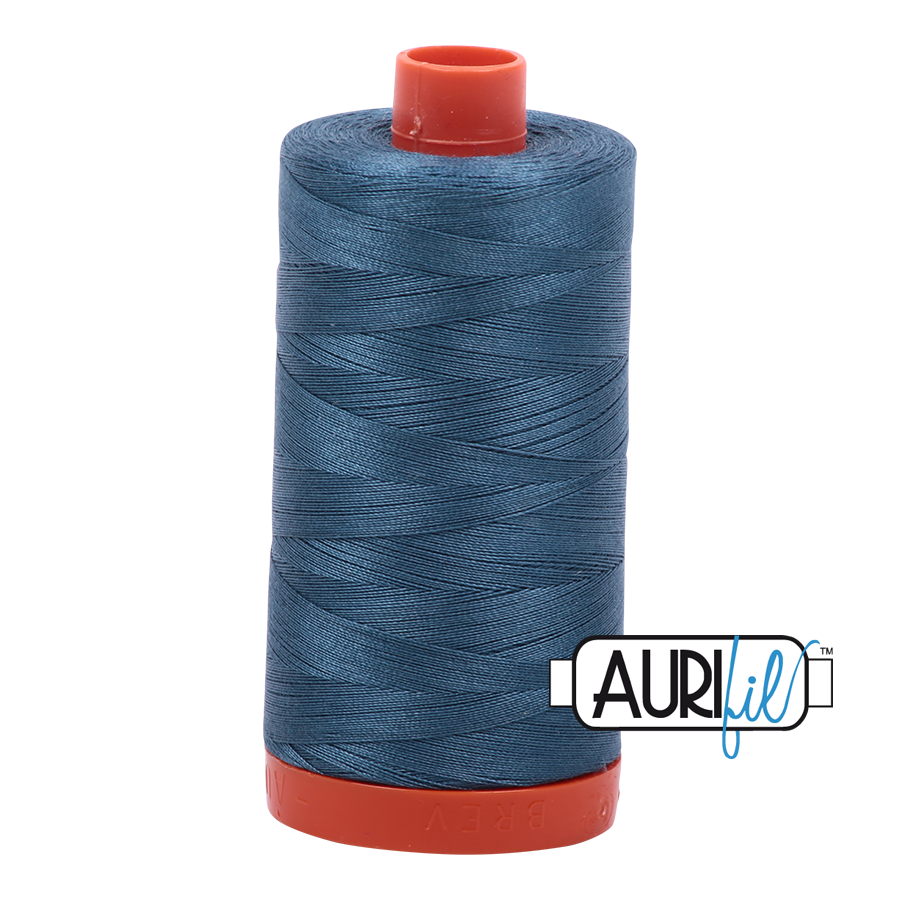 Aurifil 50wt Thread - Smoke Blue 4644