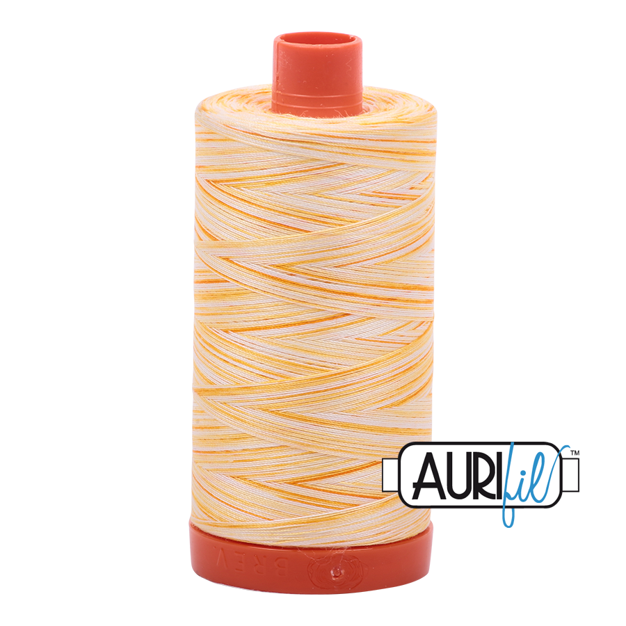 Aurifil 50wt Thread - Variegated Limoni di Monterosso 4658