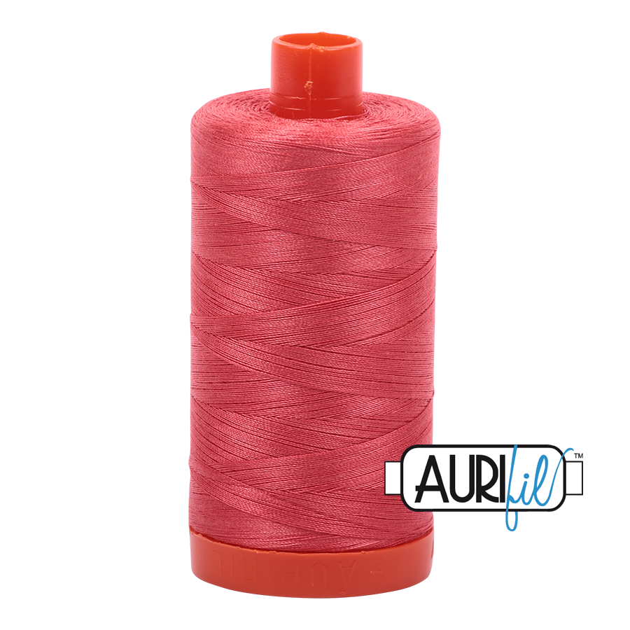 Aurifil 50wt Thread - Medium Red 5002