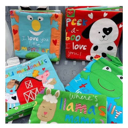 Huggable & Loveable Book Panel Racoon