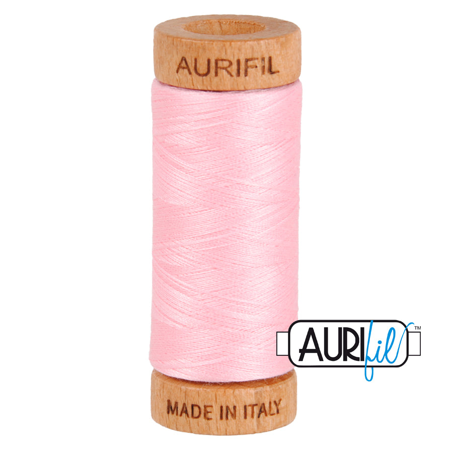 Aurifil 80wt Thread - Baby Pink 2423