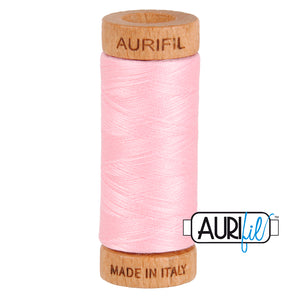 Aurifil 80wt Thread - Baby Pink 2423