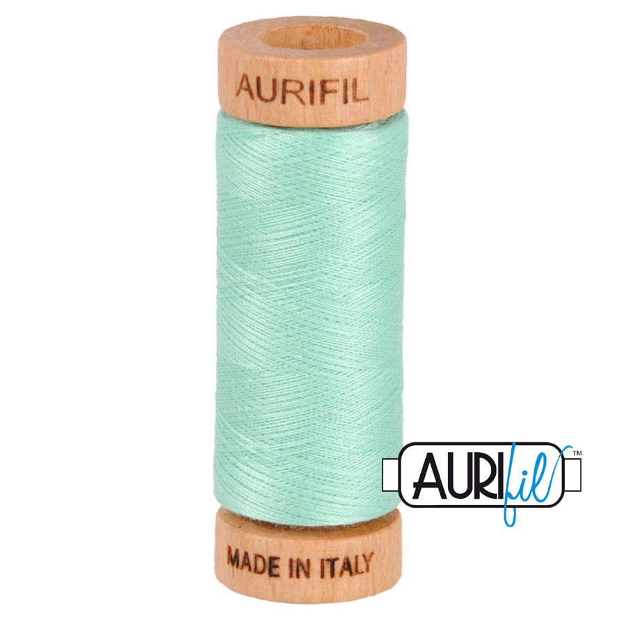 Aurifil 80wt Thread - Medium Mint 2835